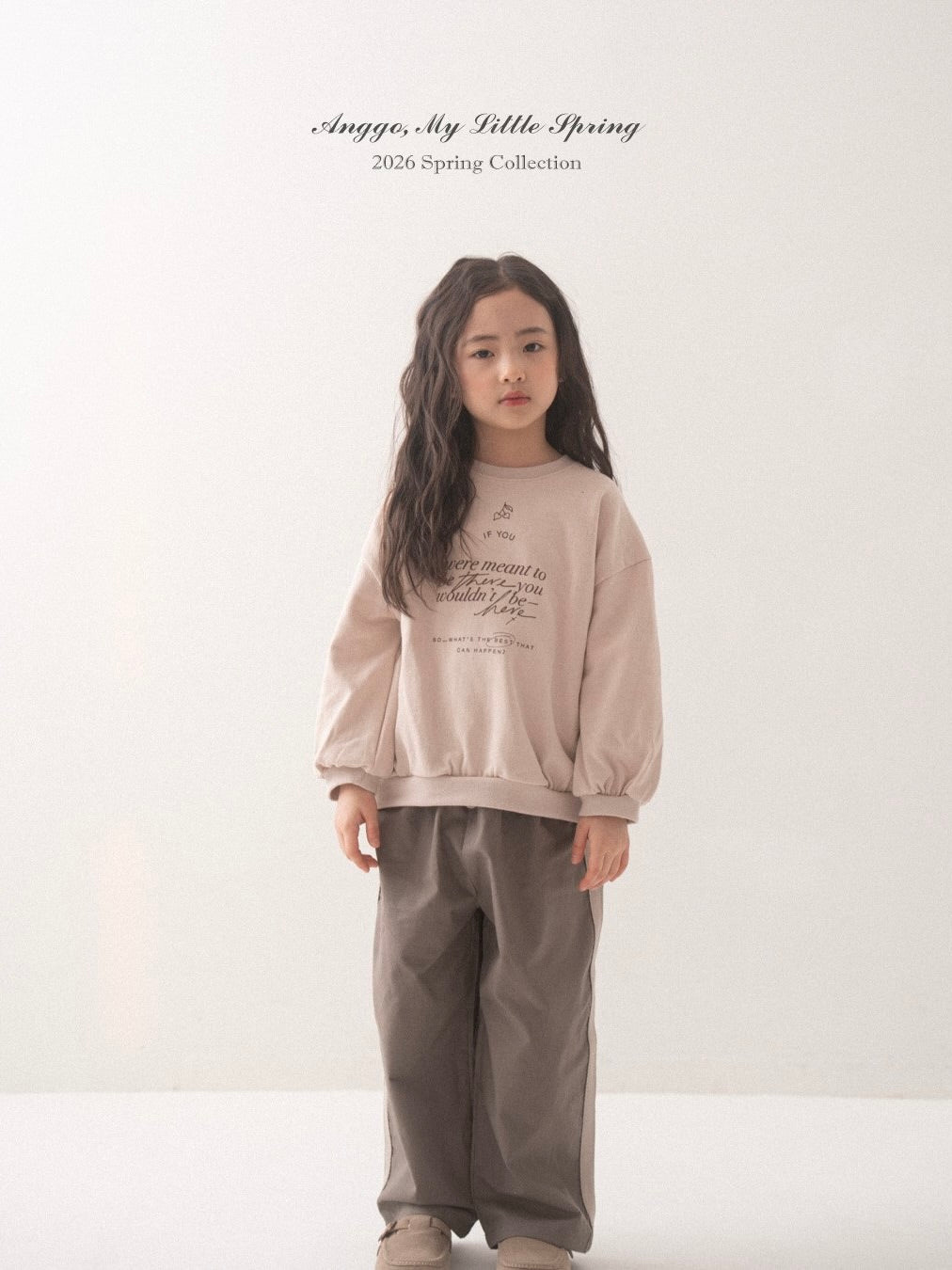 Lettering sweatshirt