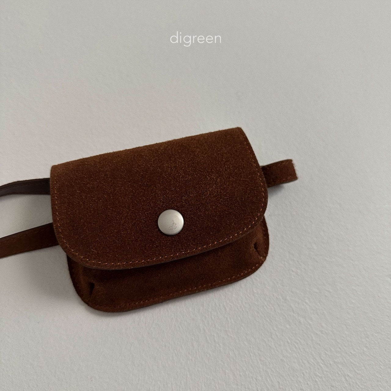 Mini suede belt bag