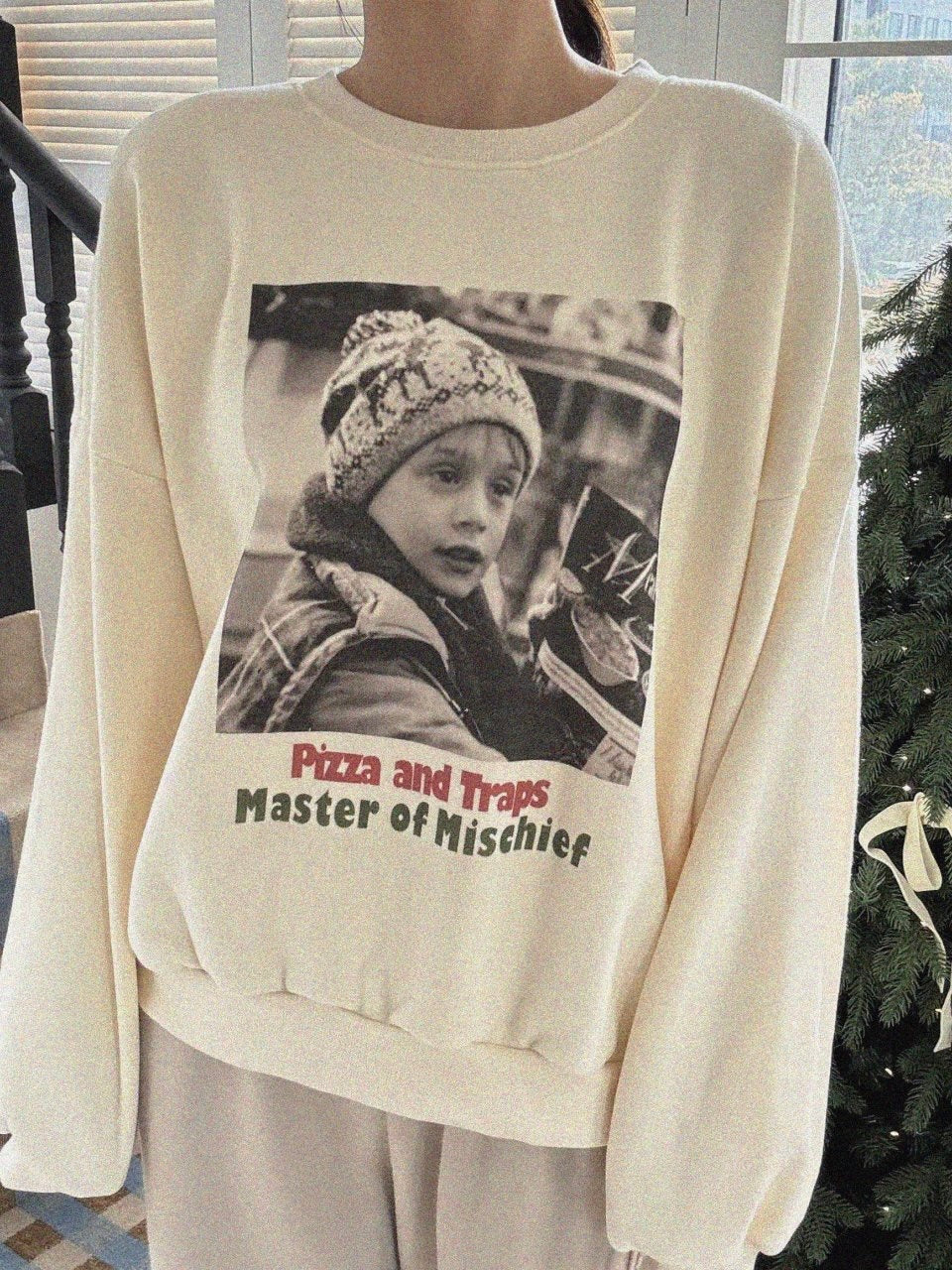 Pizza sweatshirt (adult size)