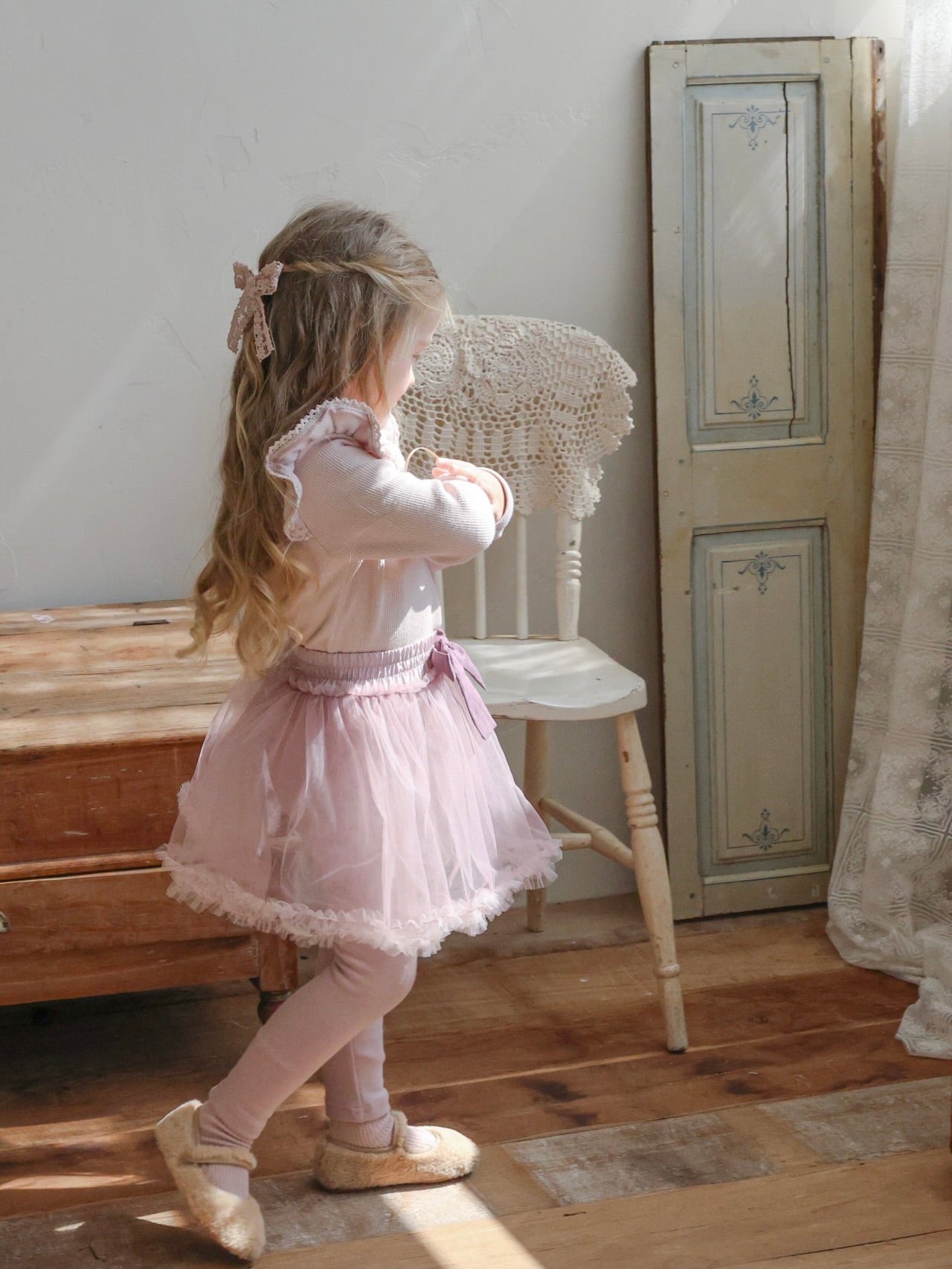 Lydia tulle leggings