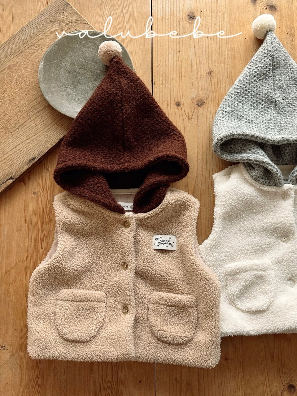 Drop fluffy vest (baby)
