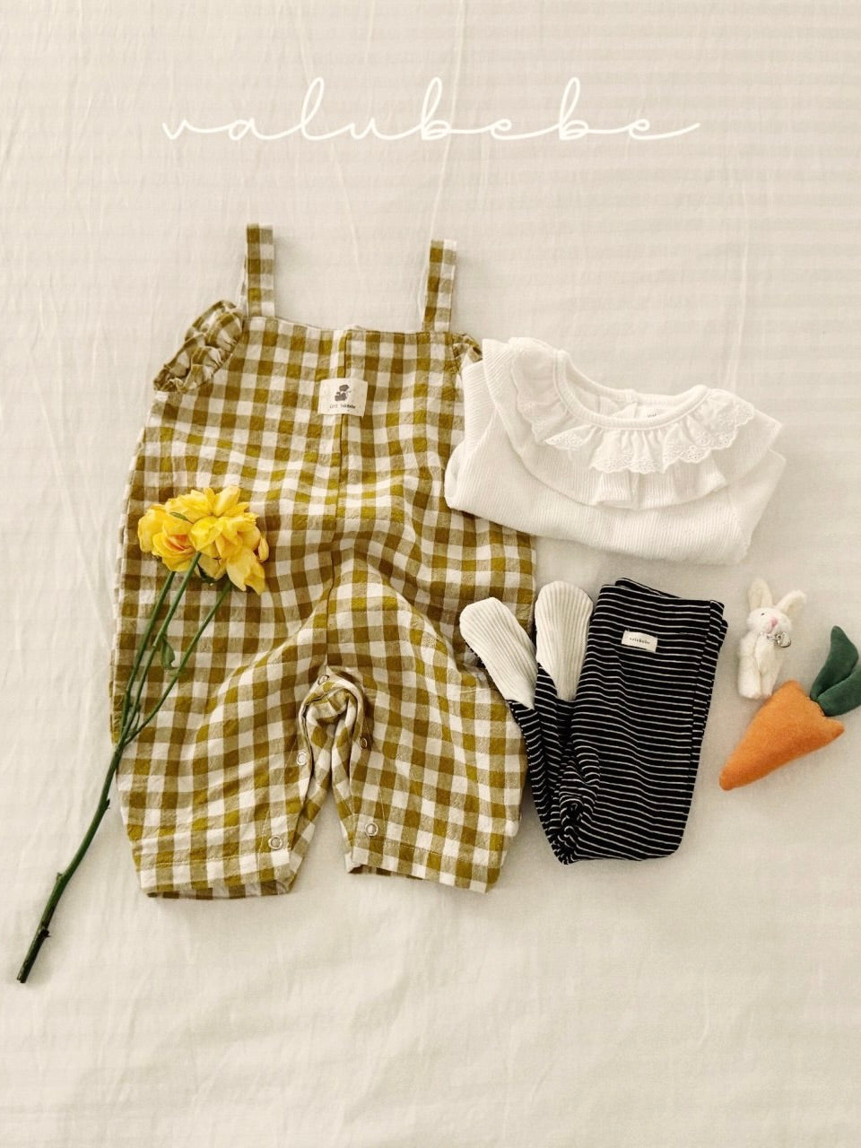 Stripe footed leggings