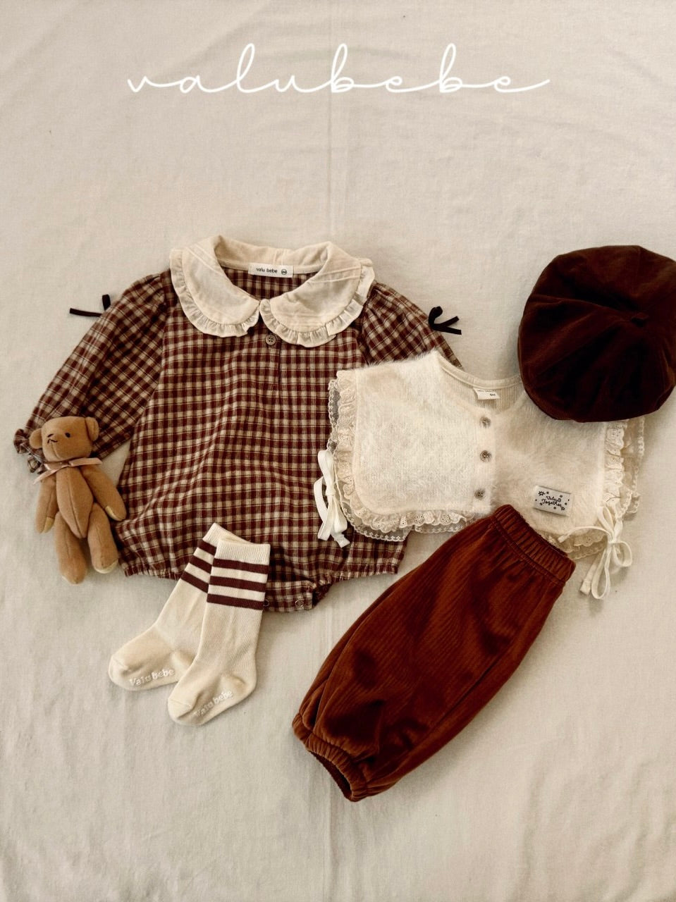 Roman corduroy beret (baby)