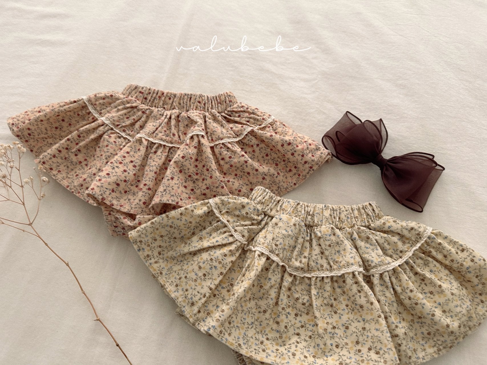 Flower skirt bloomer