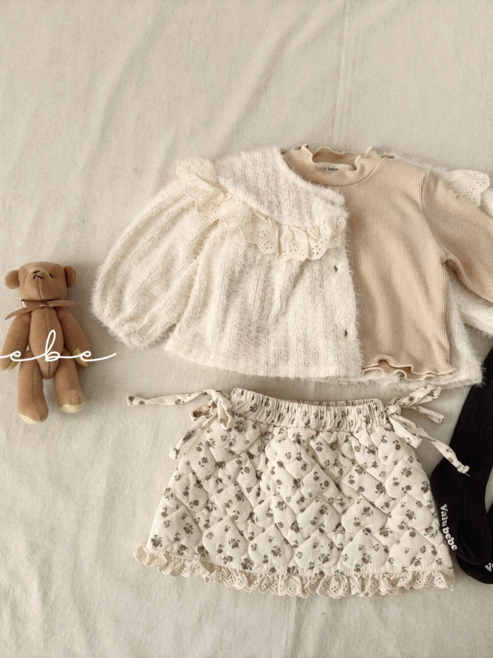 Flower padded skirt (baby)