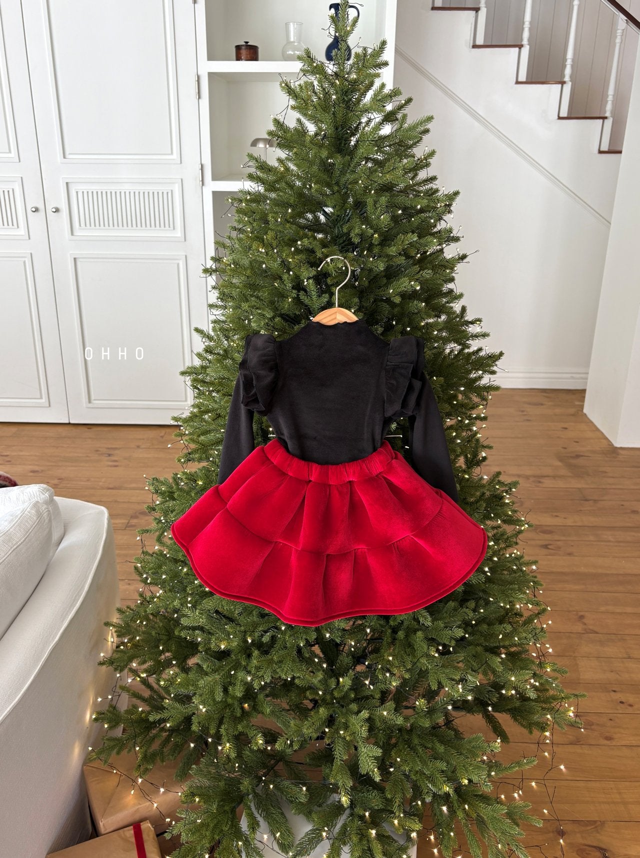 French velour wing T