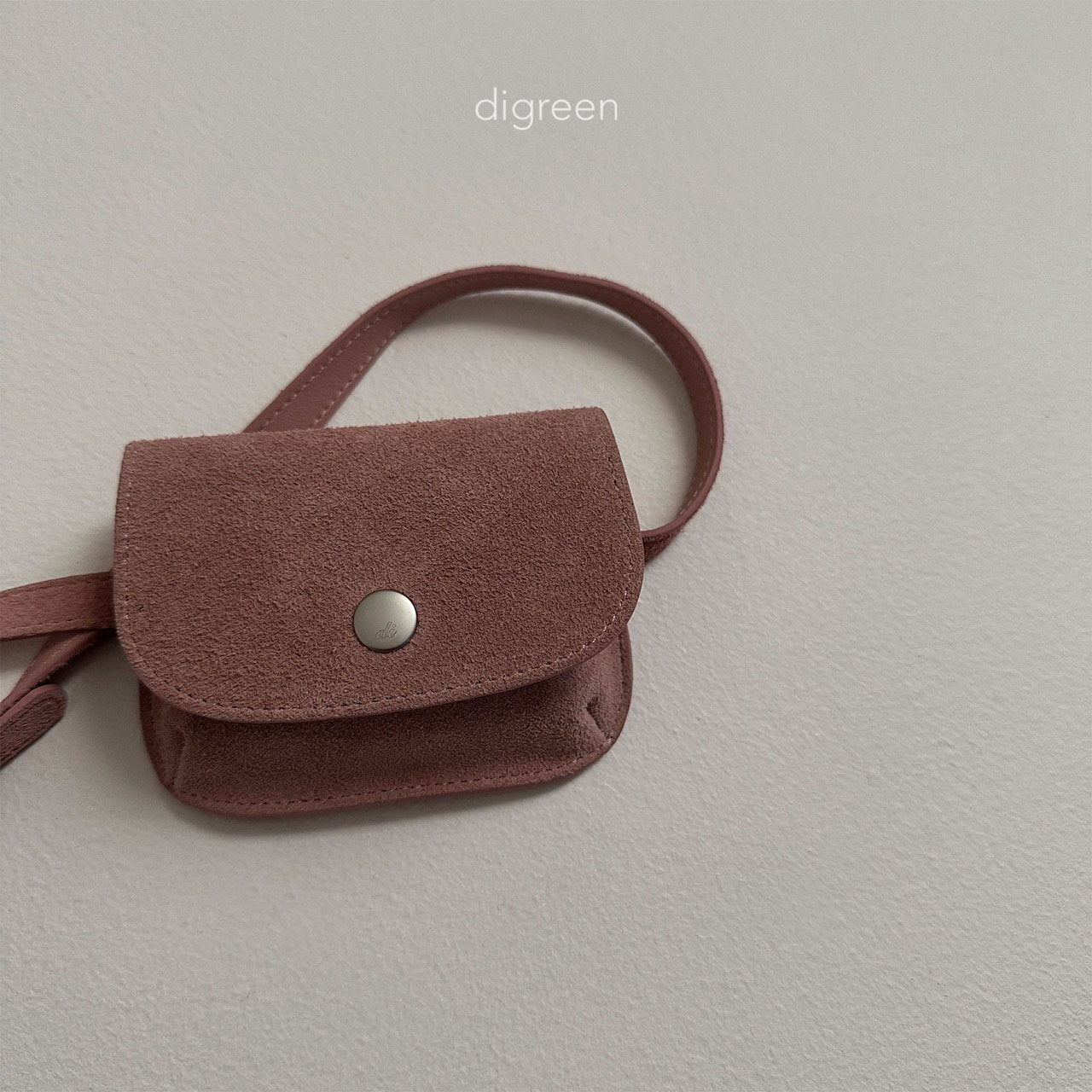 Mini suede belt bag