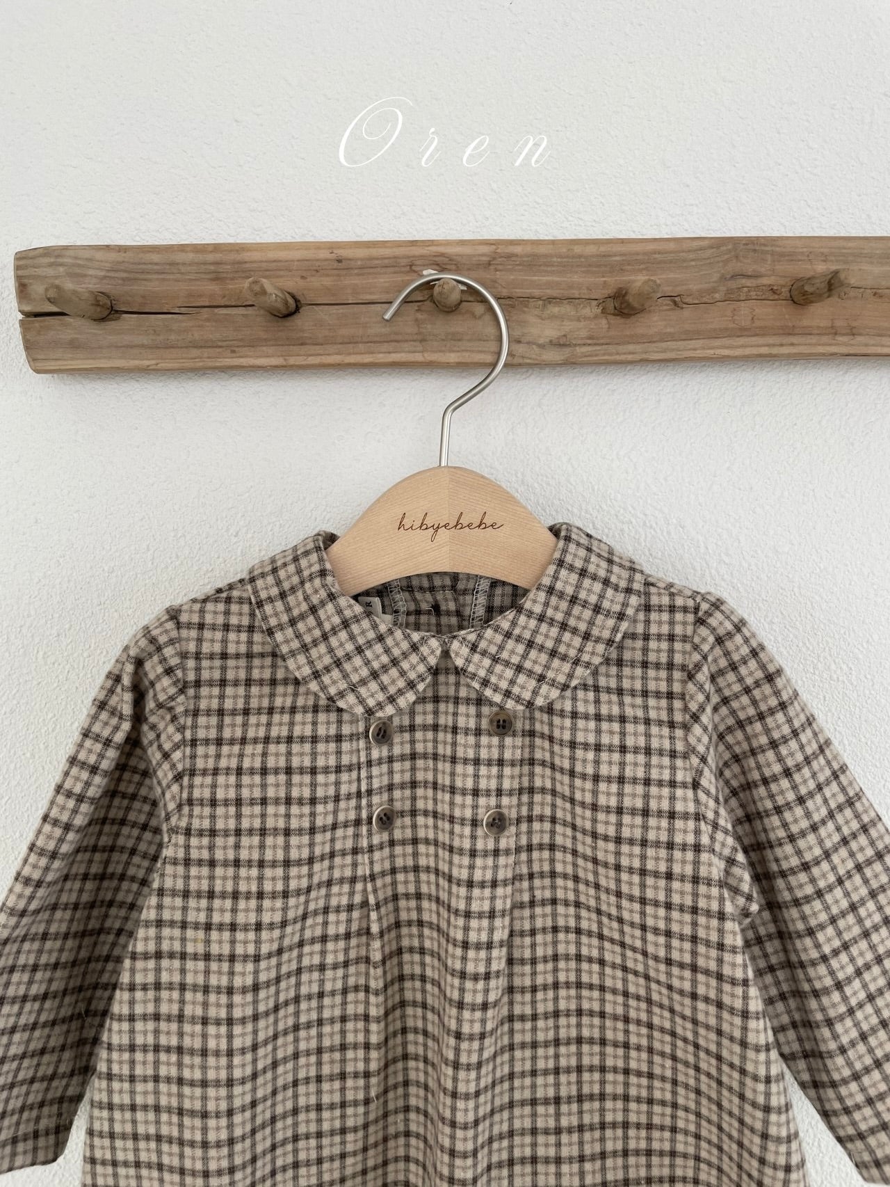 Brioche check shirt