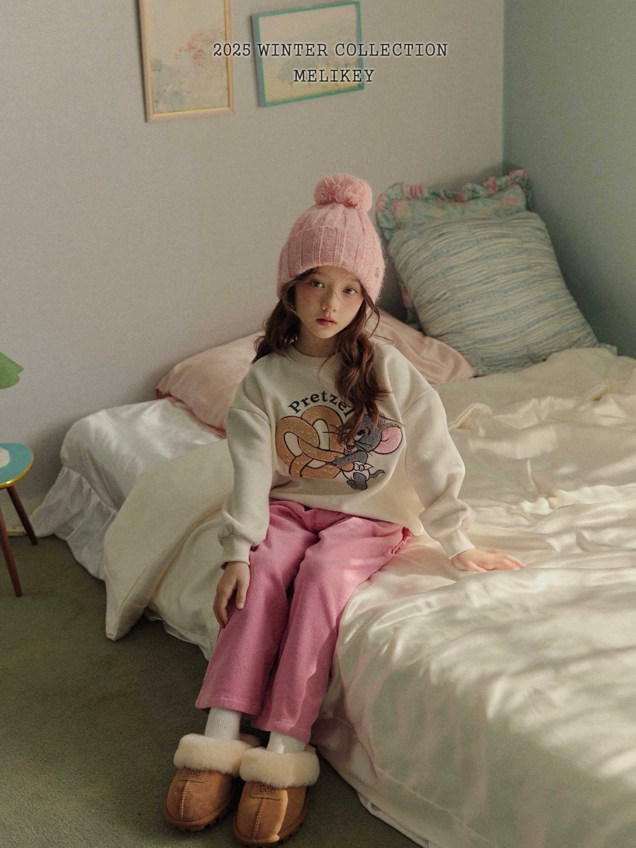 Love ribbon wide pants