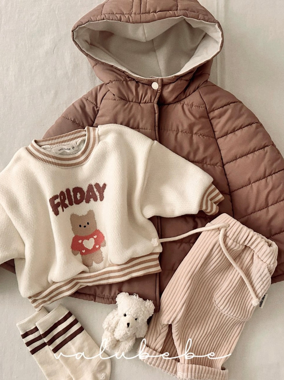 Padded hooded cape (baby)