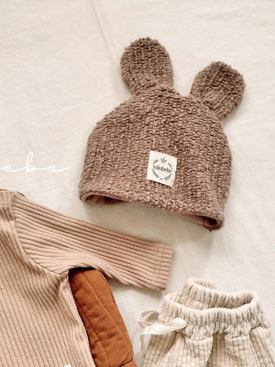 Boucle bear beanie (baby)