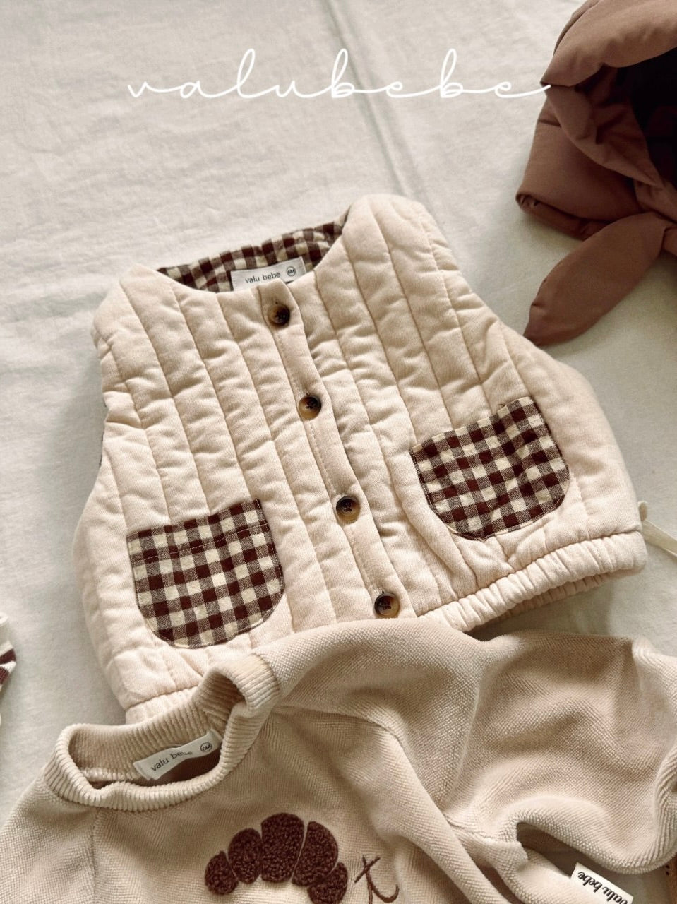 Mare quilted vest (baby &amp; kids)