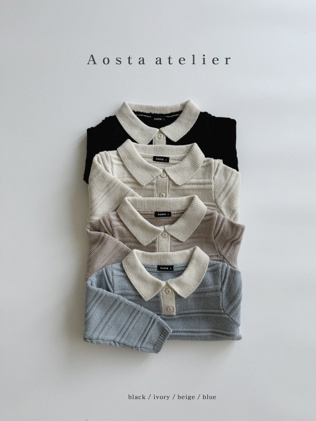 Knit collar T