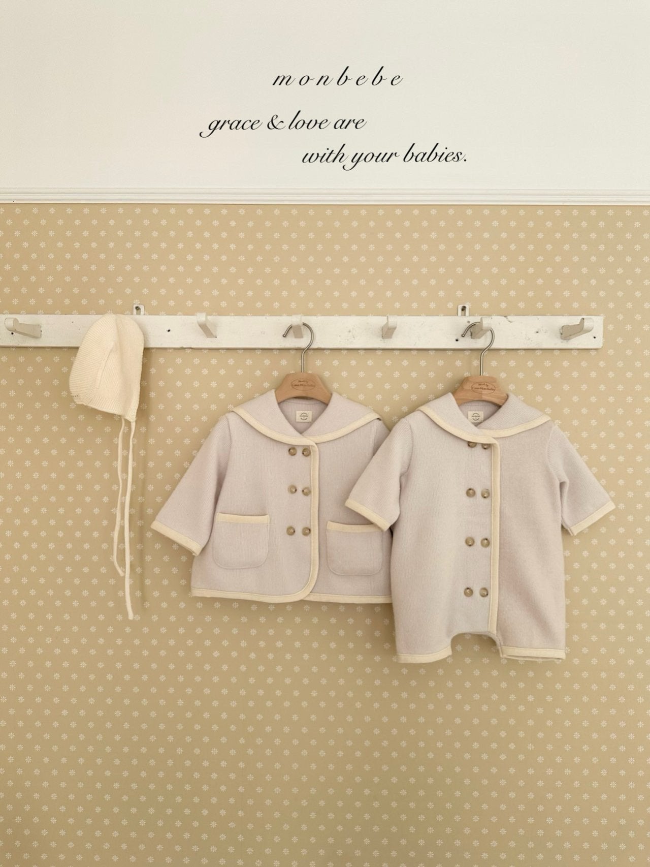 Handmade sailor rompers