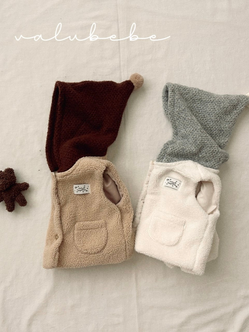 Drop fluffy vest (baby)