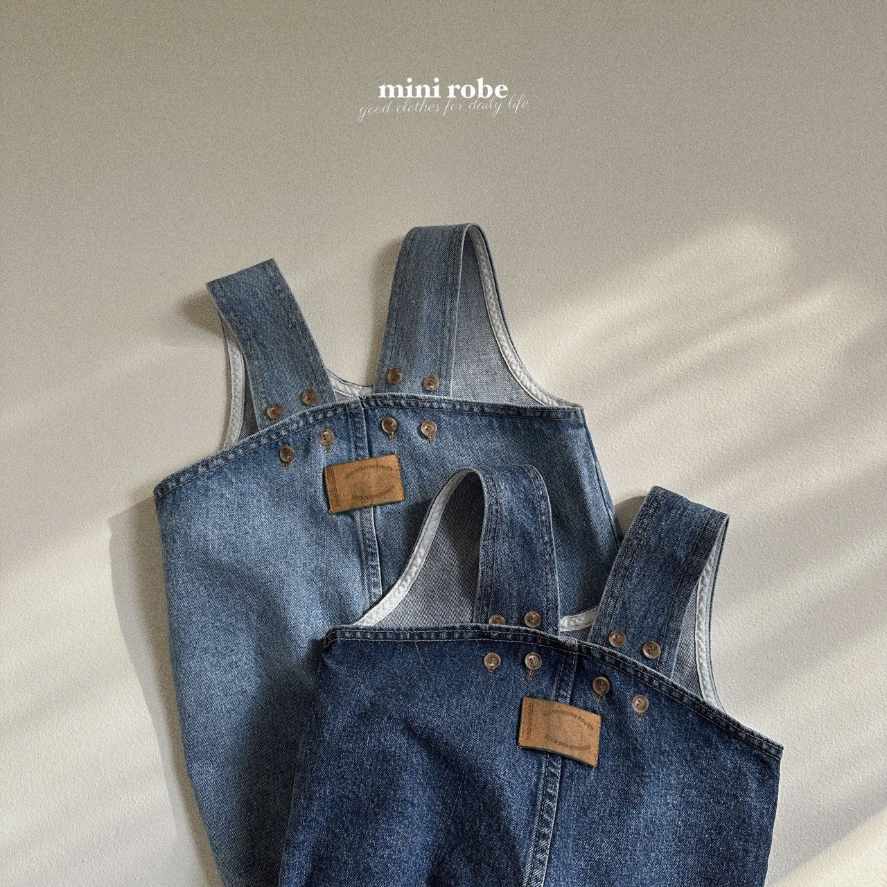 kangaroo denim overall