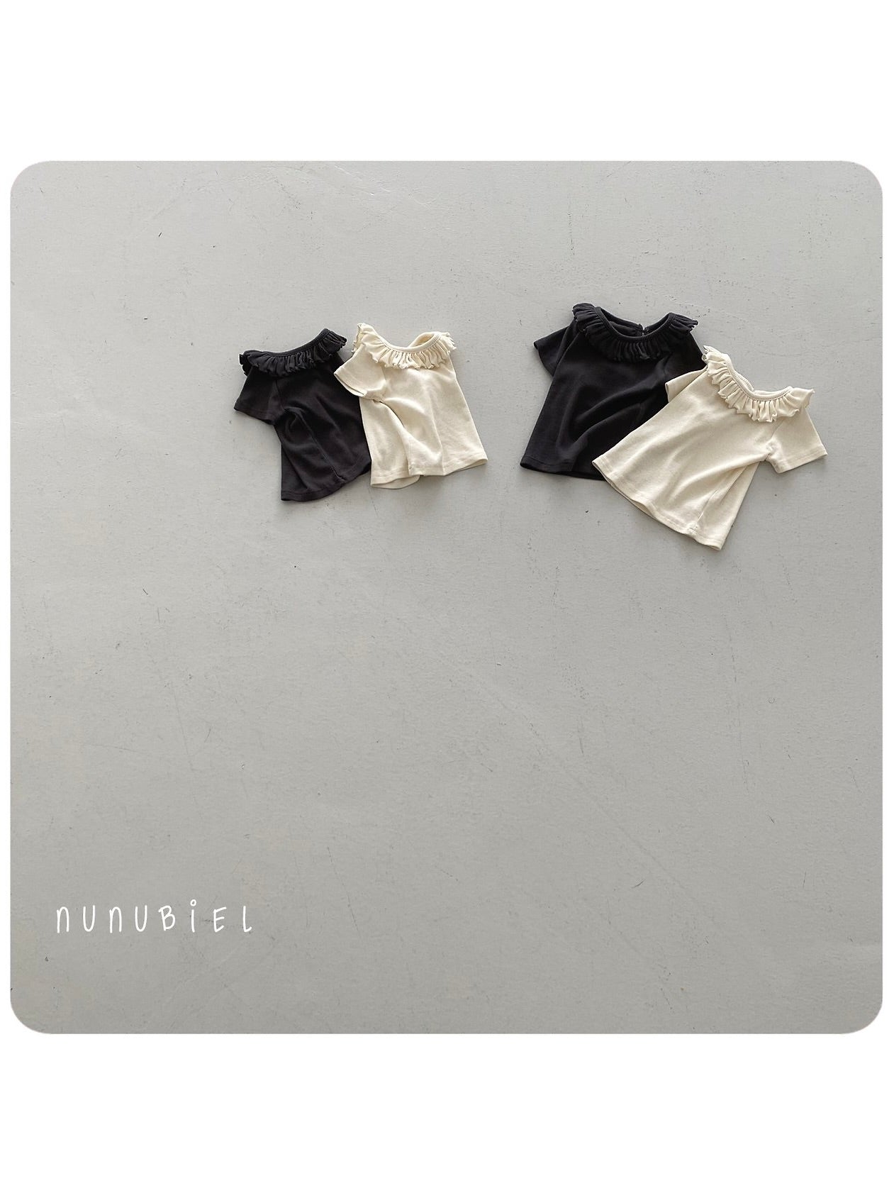 Bebe ribbed frill T shirts