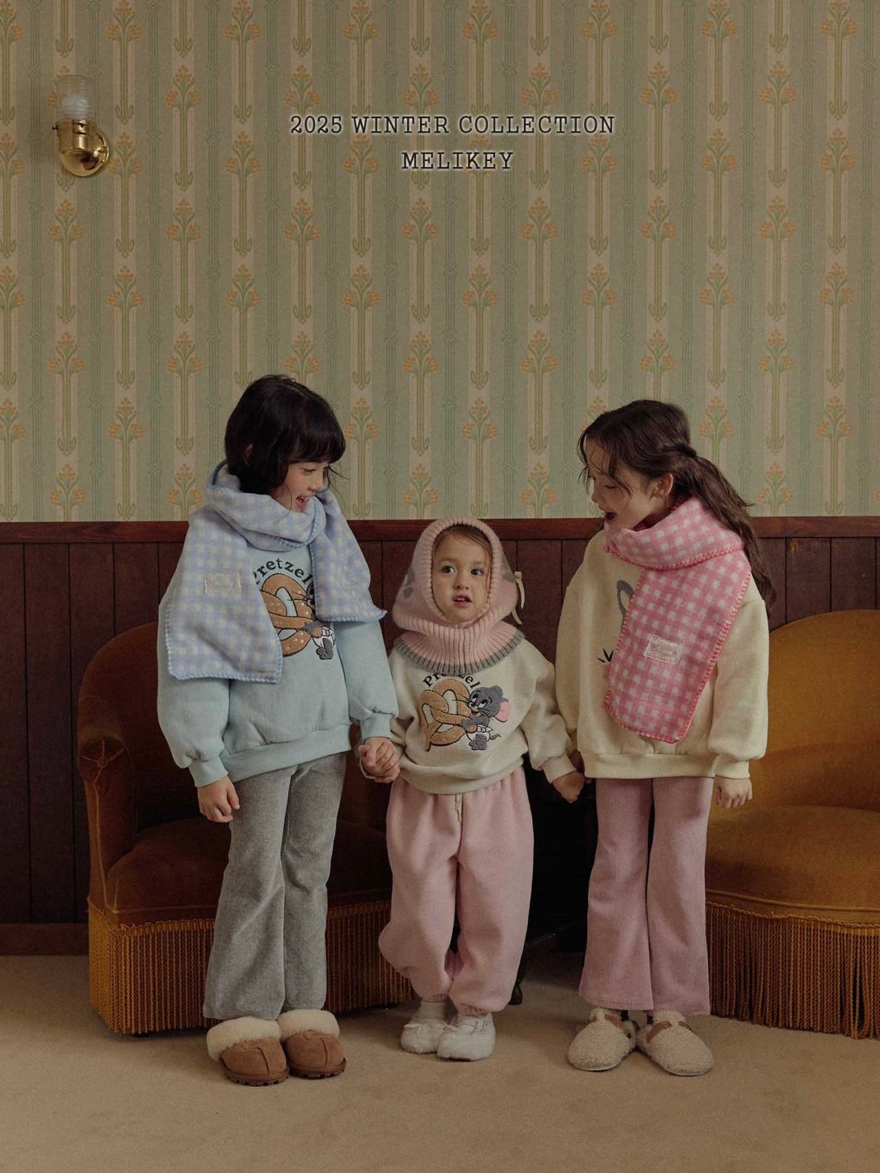 Fleece check muffler