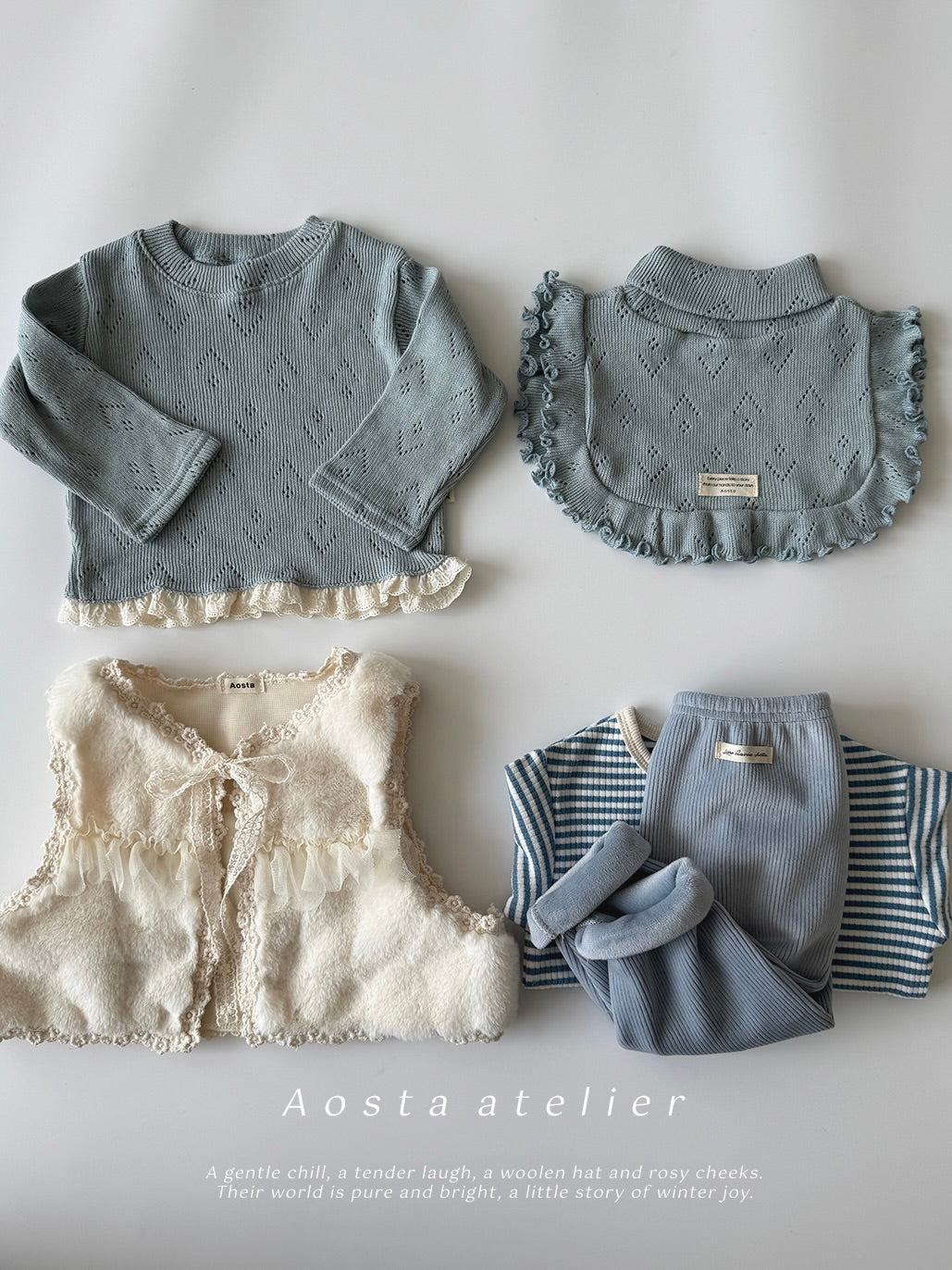 Reete frill turtleneck