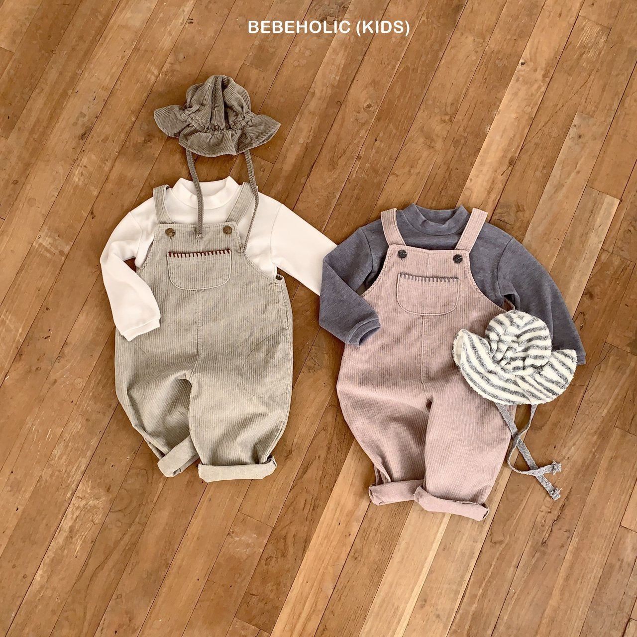 Pin coat pocket overall (kids)