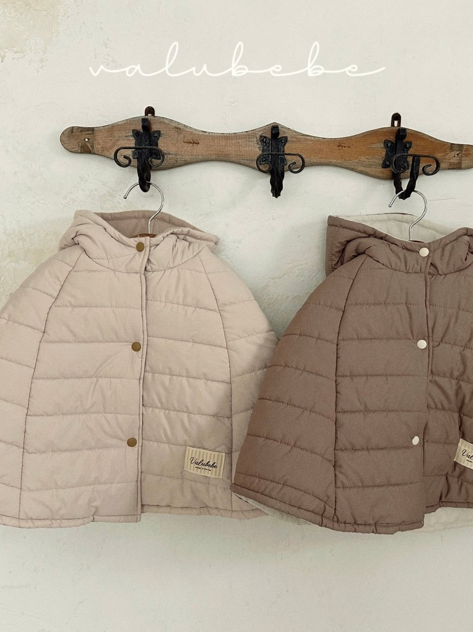 Padded hooded cape (baby)