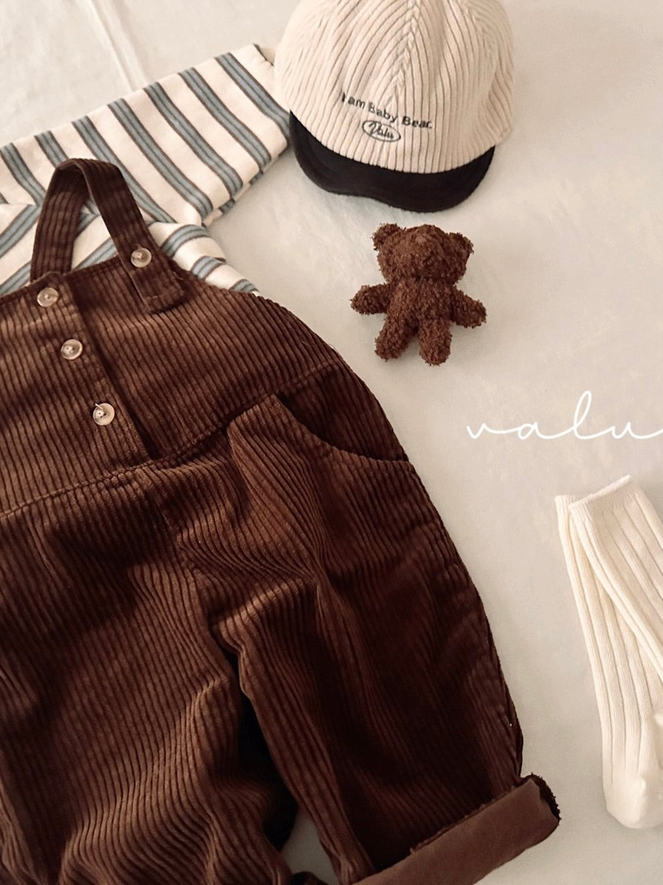 Hans corduroy overall (kids)