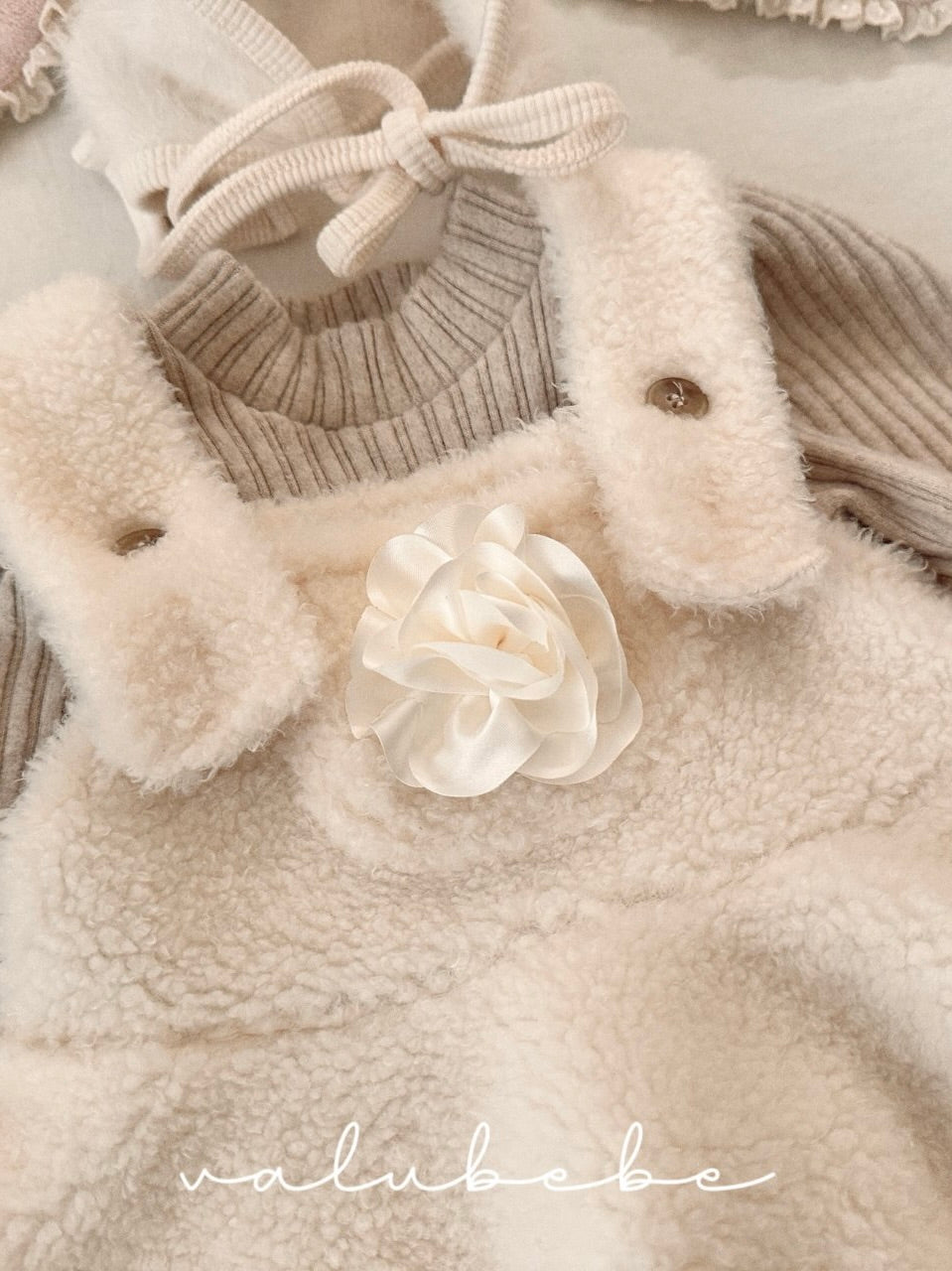 Flower suspender one piece (baby)