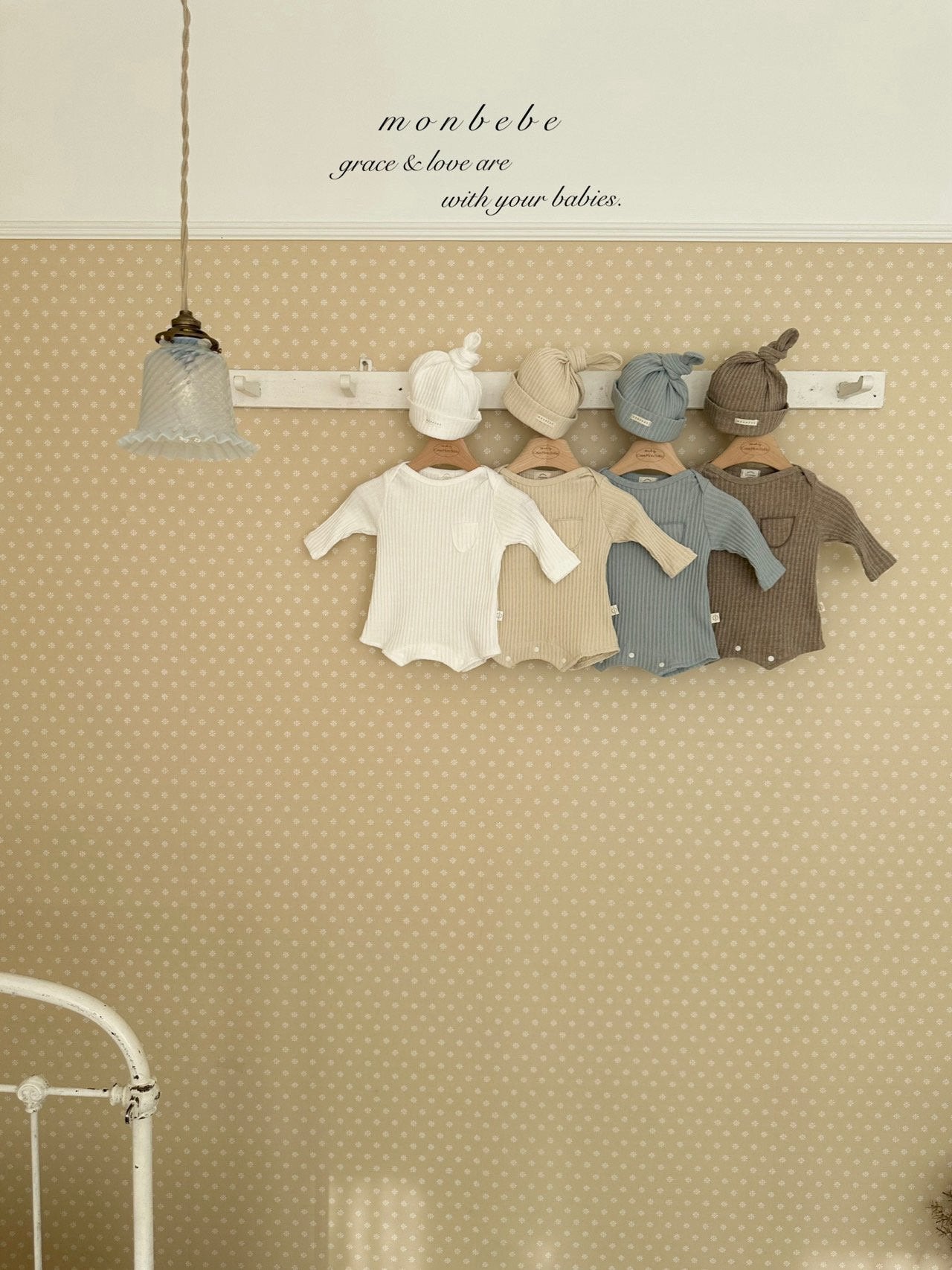 Leo boy rompers (with beanie)