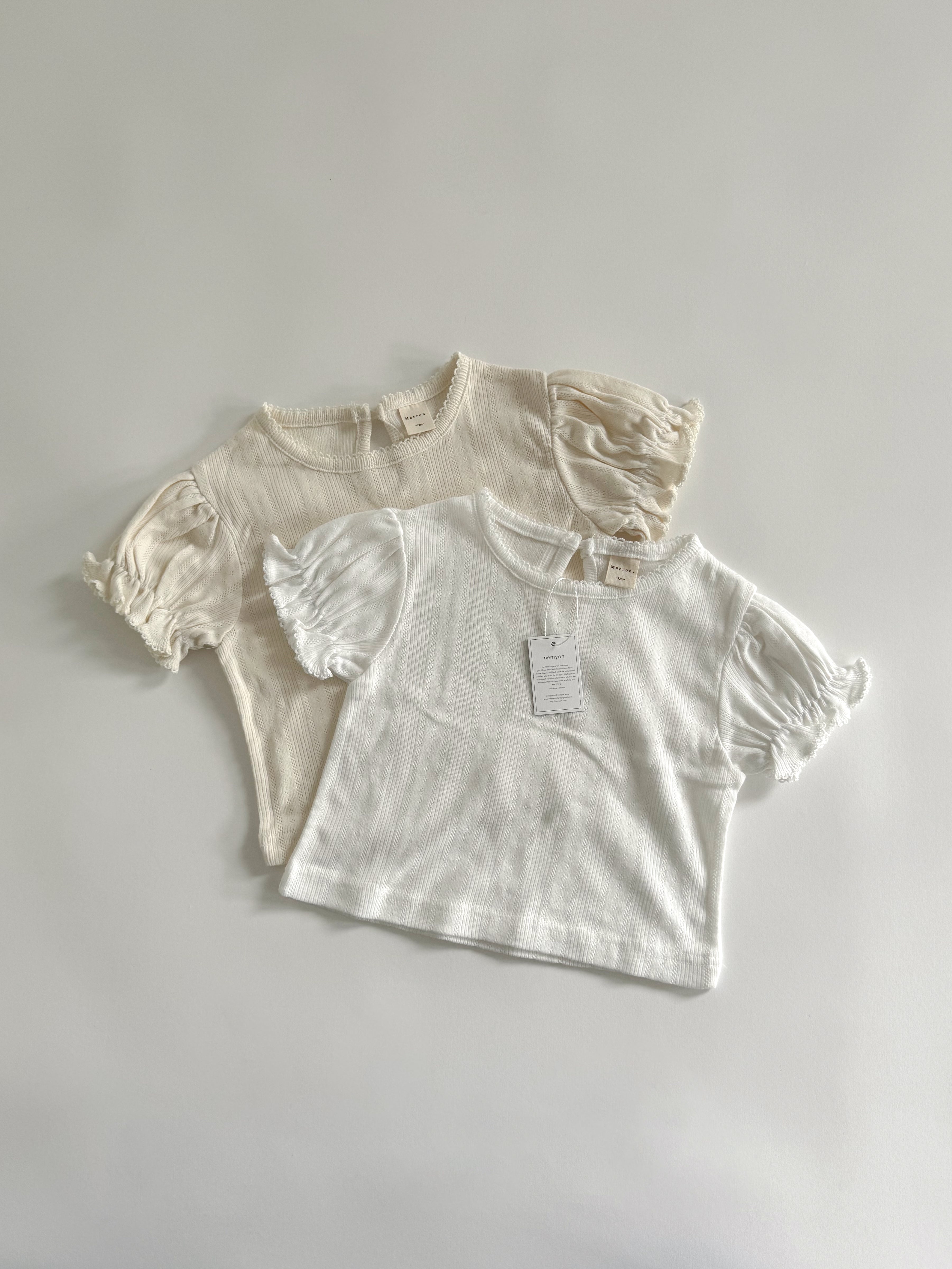 Willow eyelet T shirt