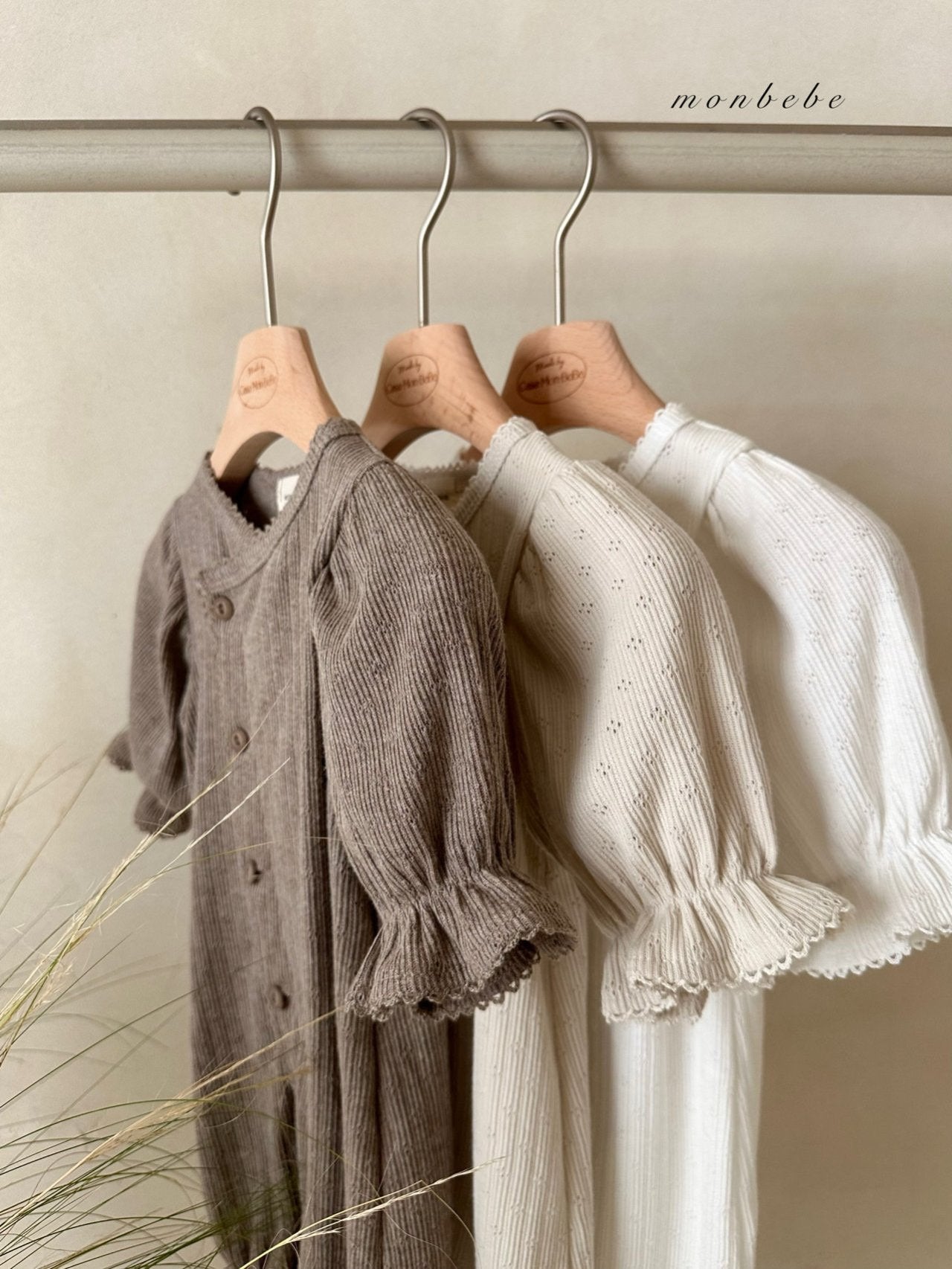 Selina newborn rompers