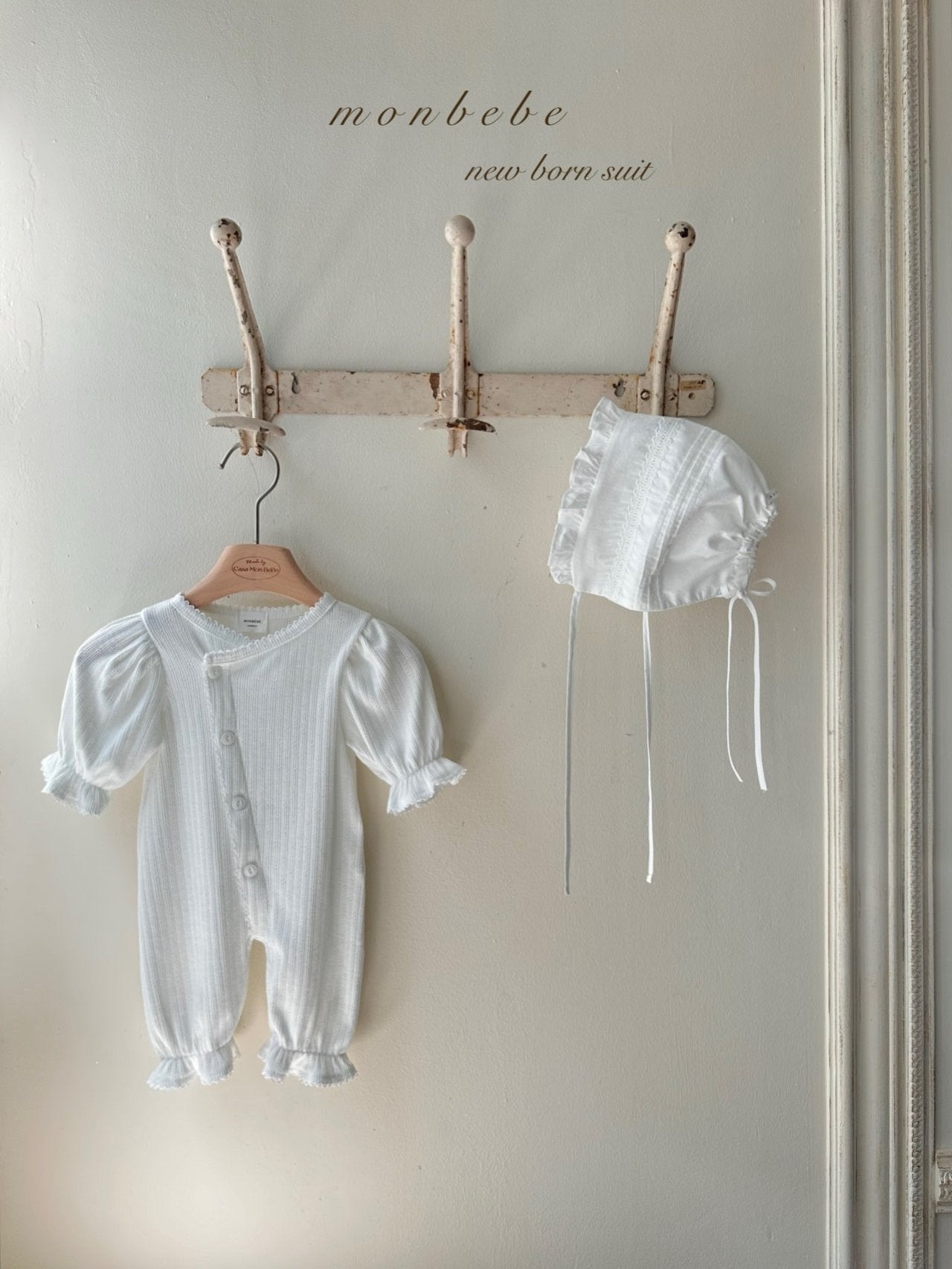 Selina newborn rompers
