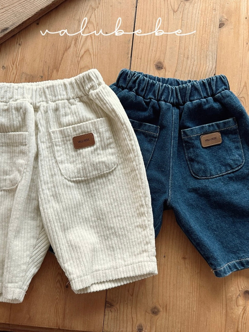 Corduroy pocket pants (baby&amp;kids)