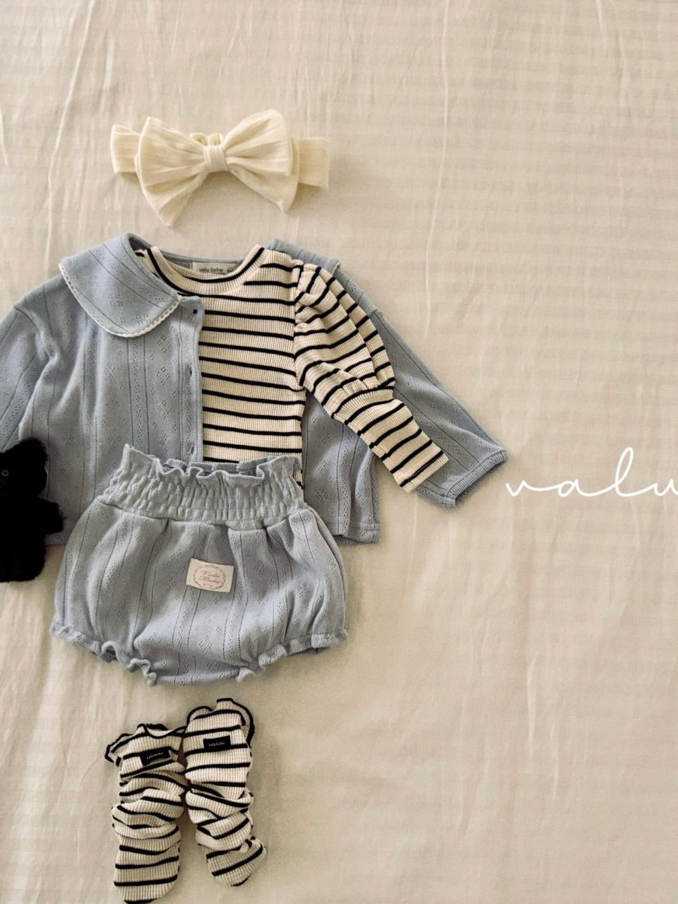 Ella stripe puffy T