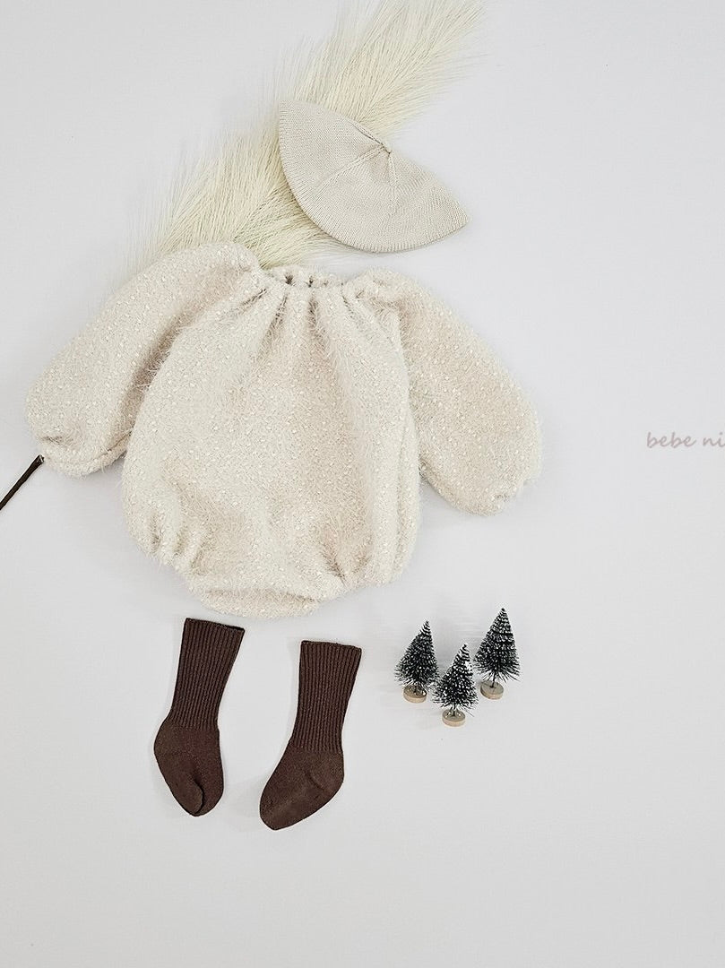 Fluffy Snowflake Rompers