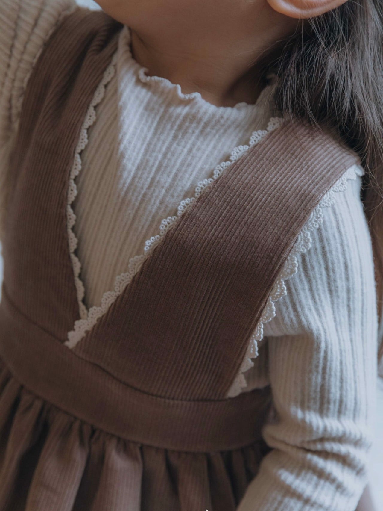 Lace suspender one piece