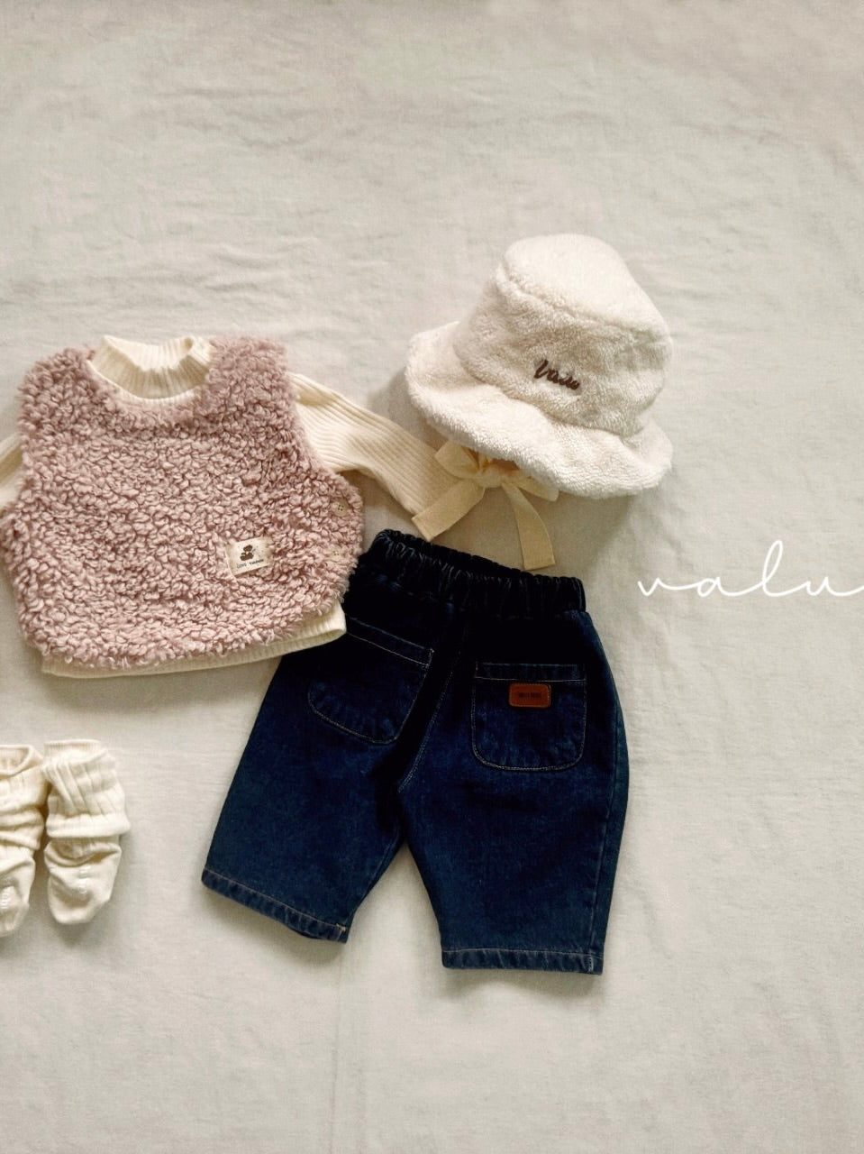 Corduroy pocket pants (baby&amp;kids)