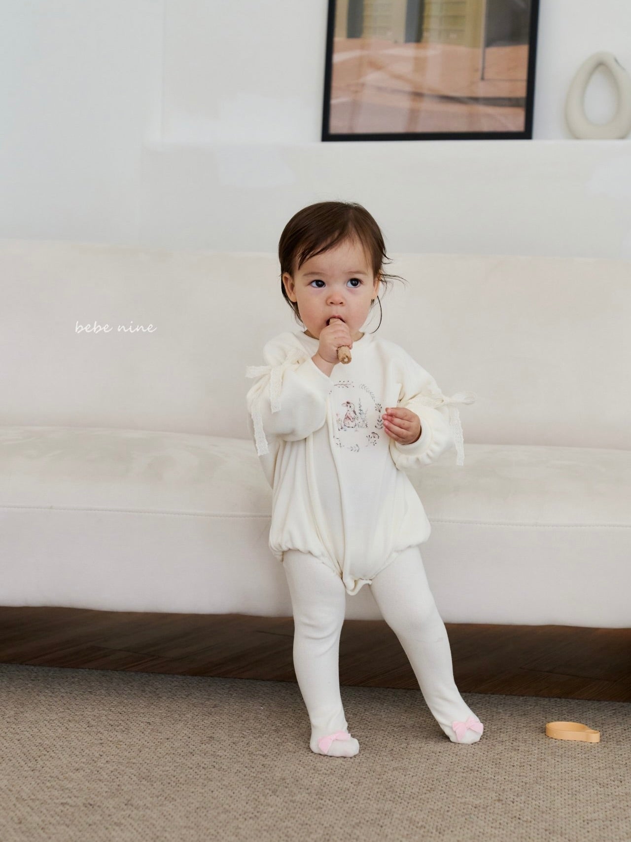 Rabbit Ribbon Rompers