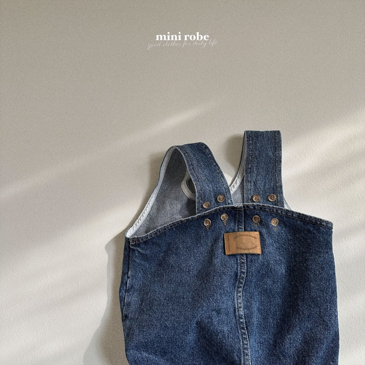 kangaroo denim overall