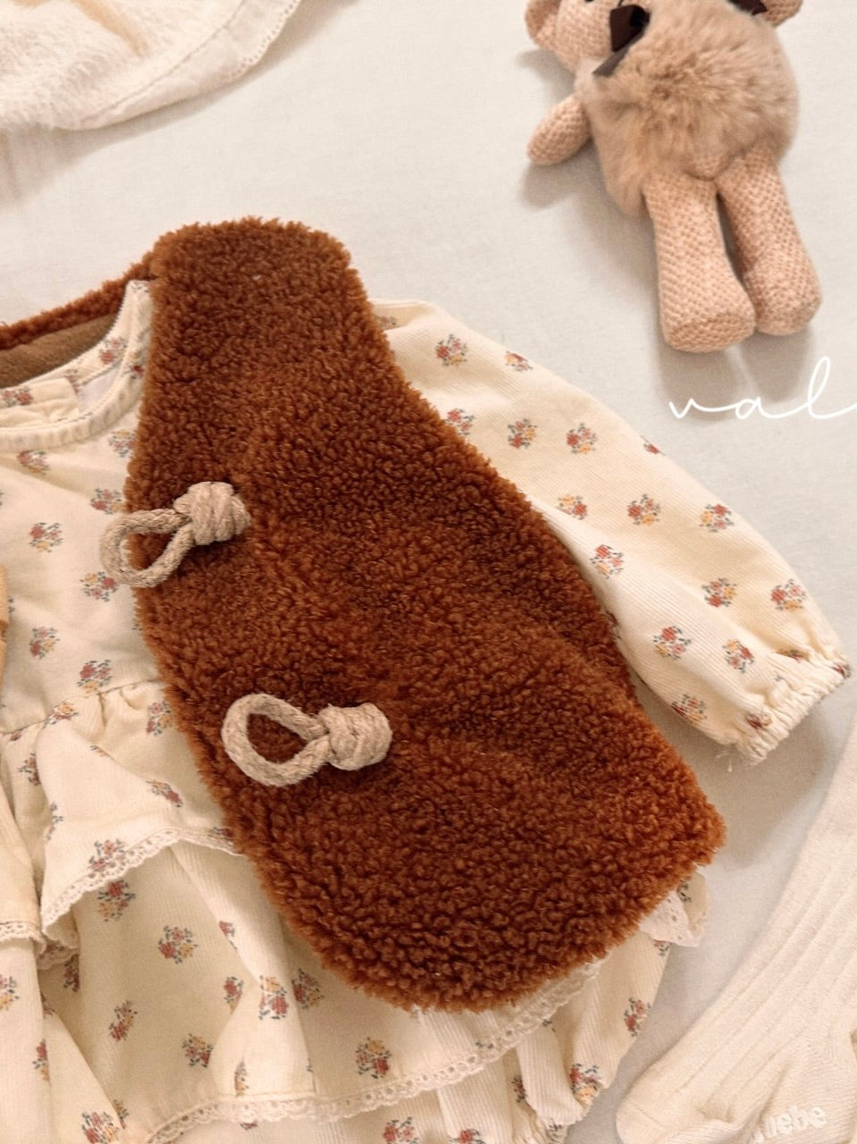 Teddy bear vest (baby)