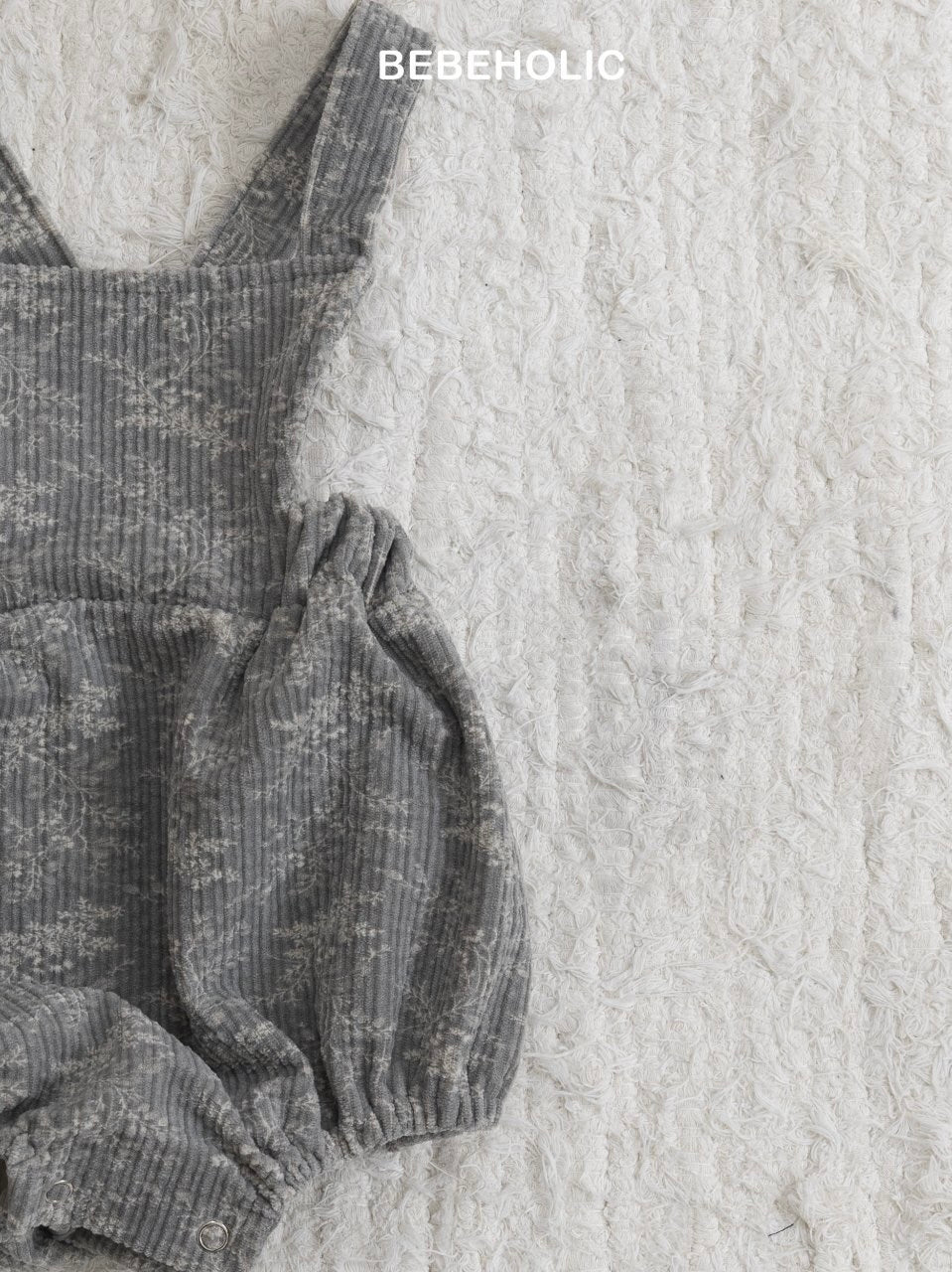 Caramel suspender rompers