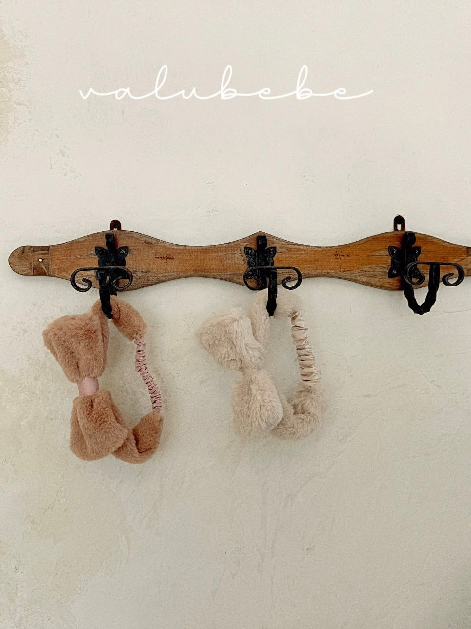 Fur ribbon hairband (baby)