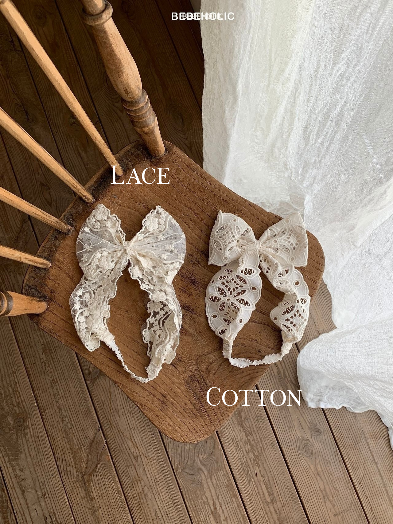 Lace ribbon hairband