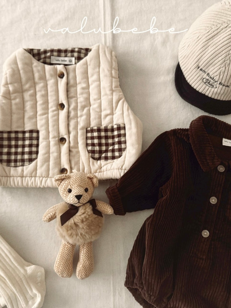 Bene corduroy rompers (baby)