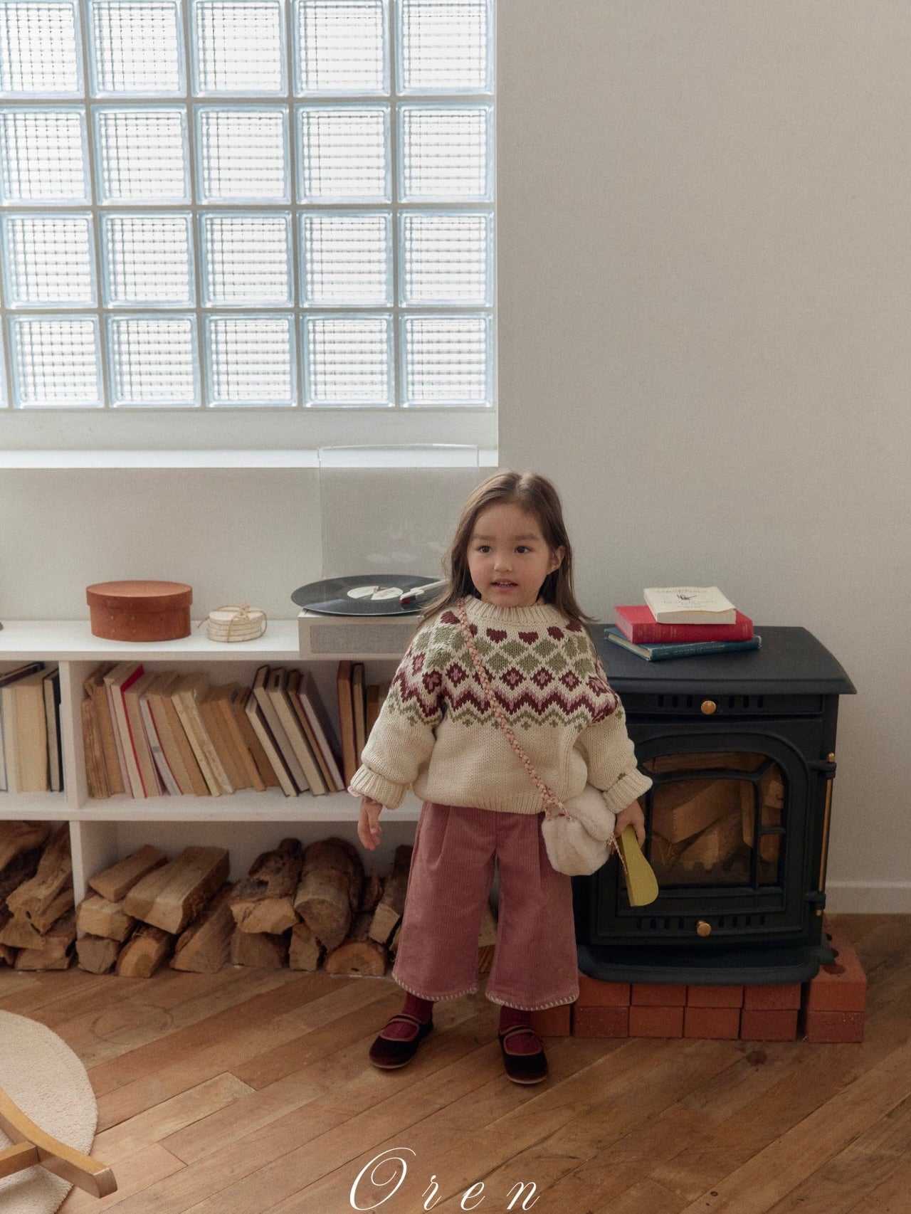 Reversible knit cardigan (2 way)