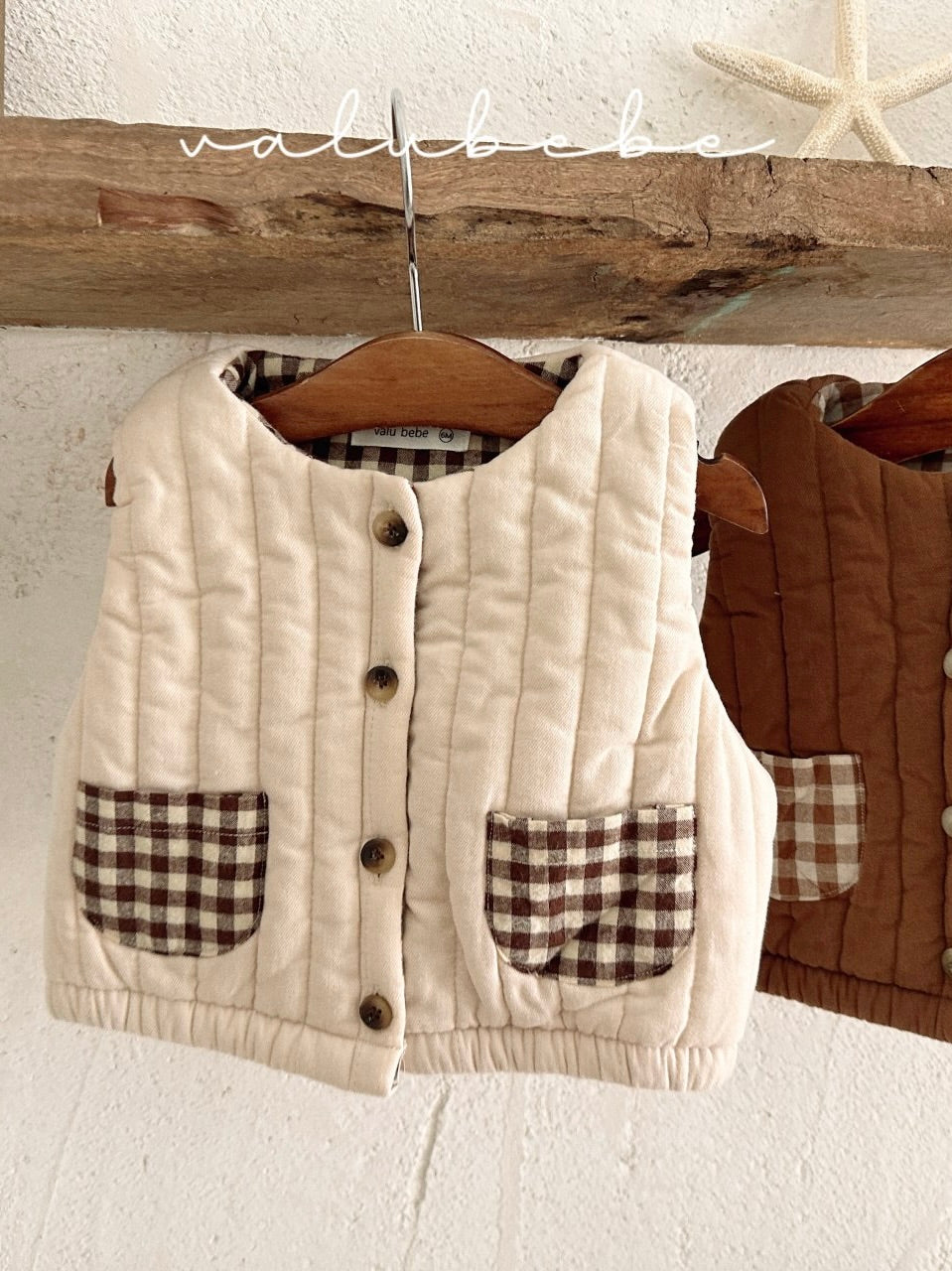 Mare quilted vest (baby &amp; kids)