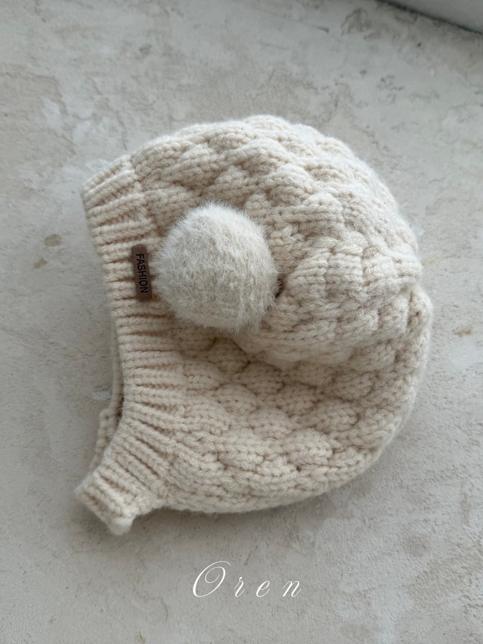 Bonbon knit bonnet (baby)