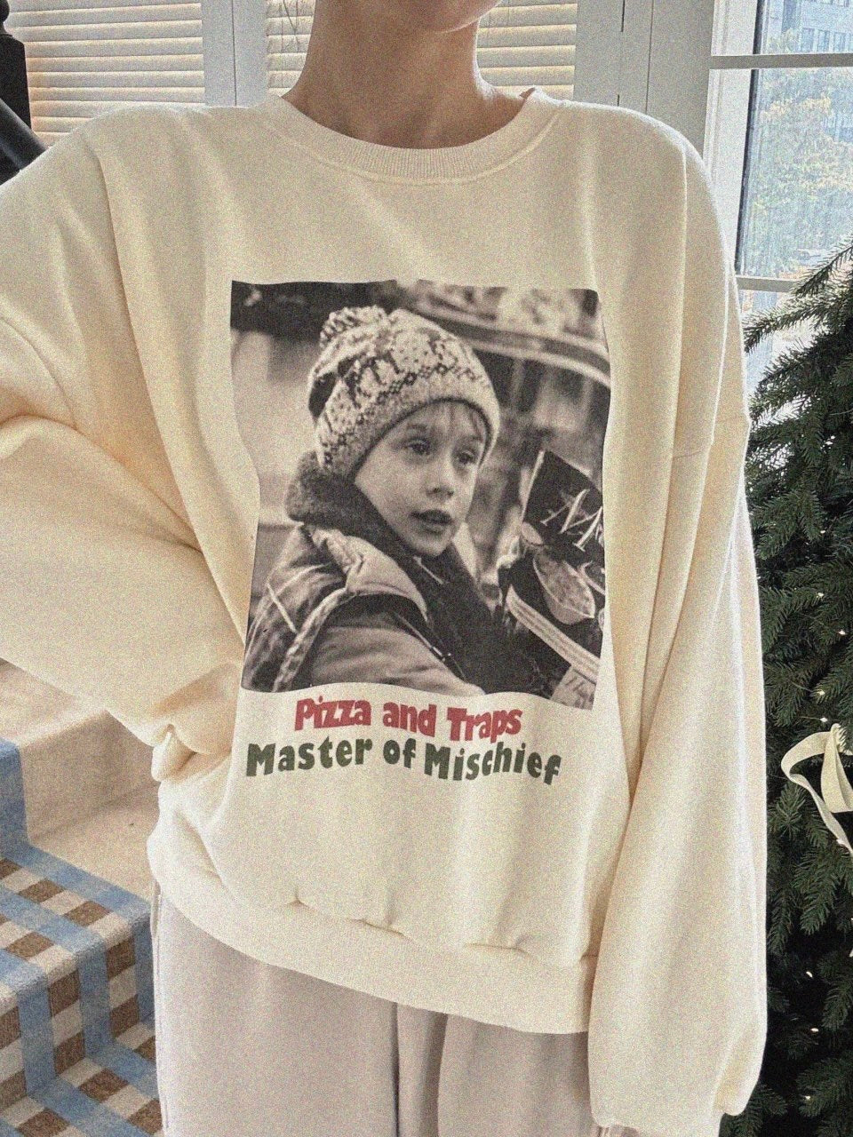 Pizza sweatshirt (adult size)