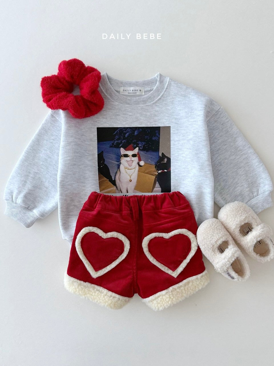 Santa cat sweatshirt (kids and adults)