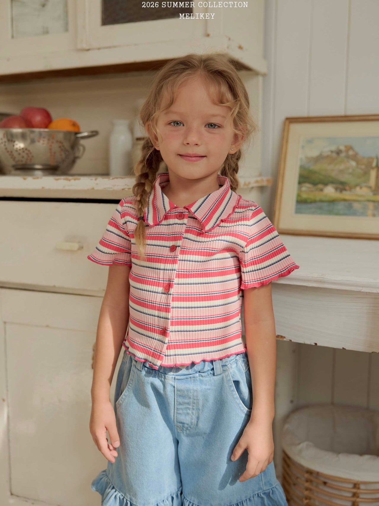 Sugar collar T shirt