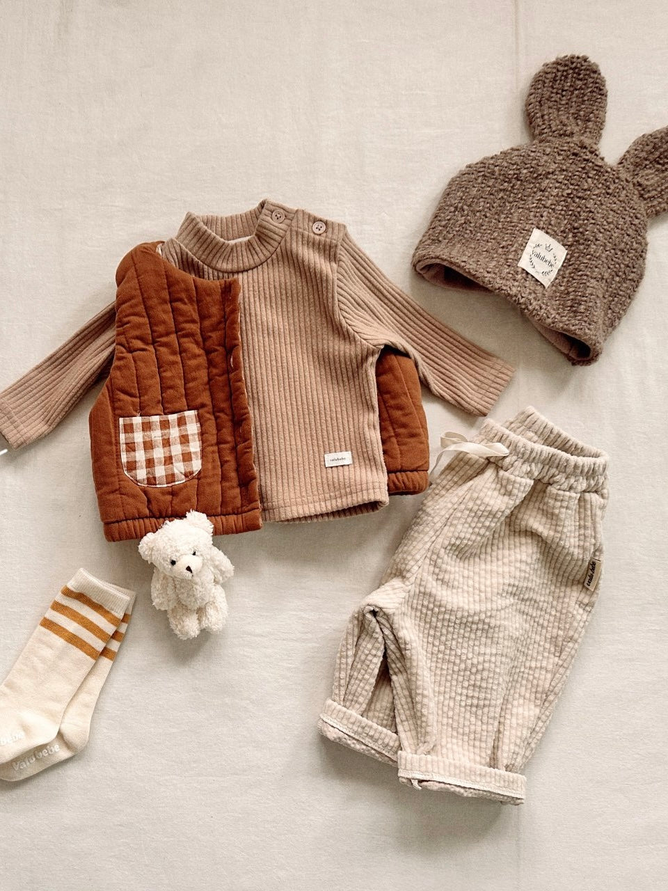 Mare quilted vest (baby &amp; kids)